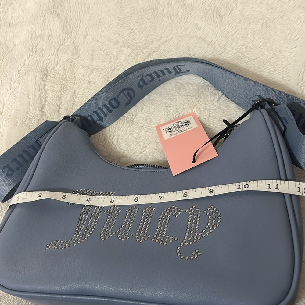 NWT Juicy couture slater blue obsession crossbody bag - Picture 9 of 10